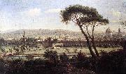 WITTEL, Caspar Andriaans van View of Florence from the Via Bolognese Spain oil painting artist